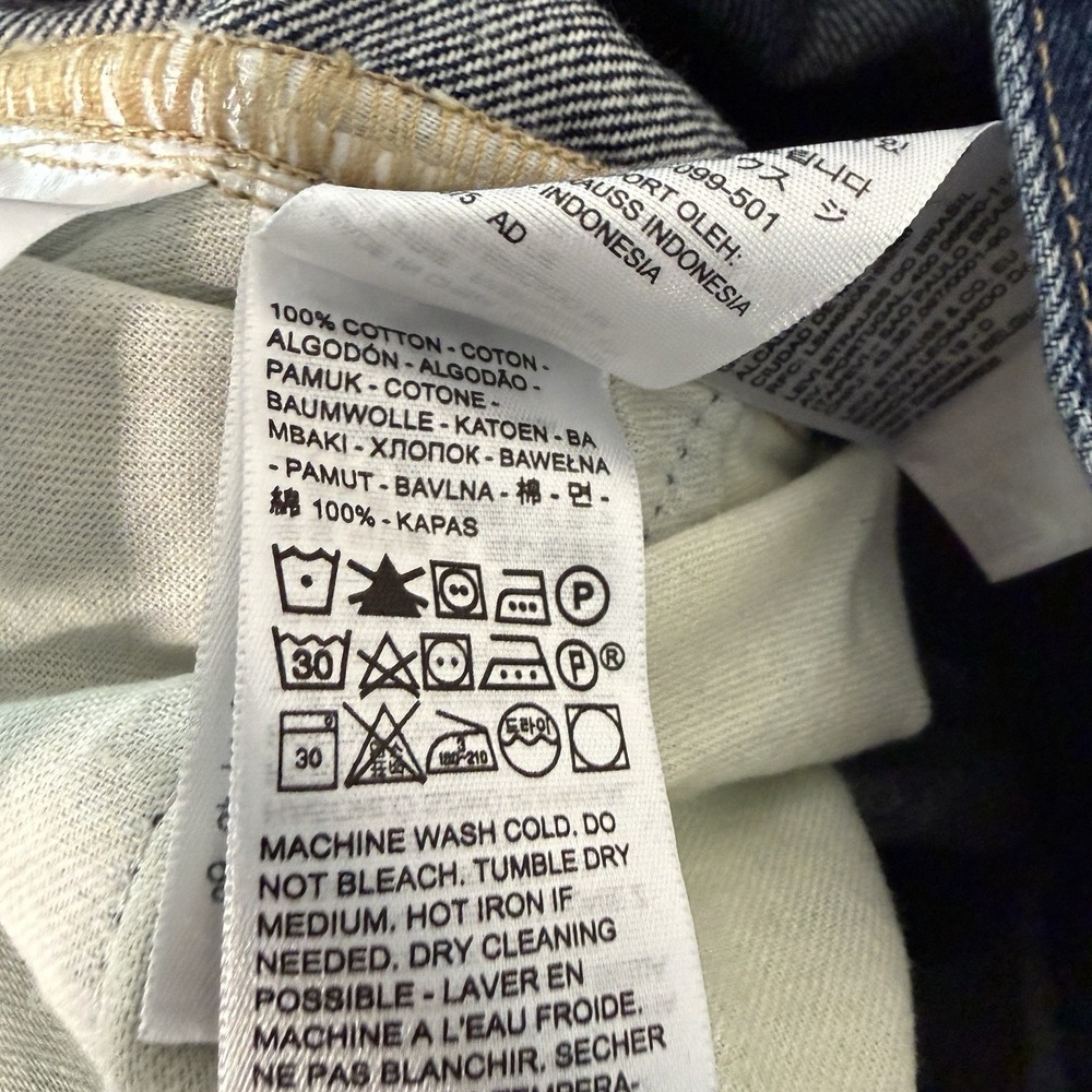 Levi's Made and Crafted Blue Tab Barrel Jeans Size 24 - Picture 7 of 10